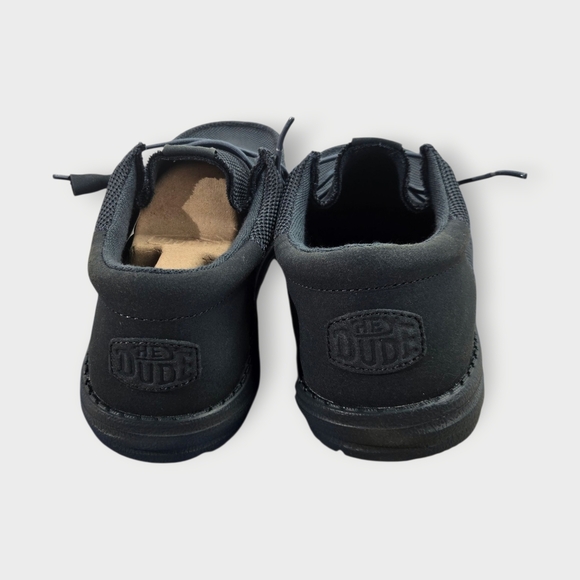 NIB Hey Dude Wally Funk Mono Men's Slip-On Shoes Dark Slate Size M9 New EU 42 * - Picture 7 of 12